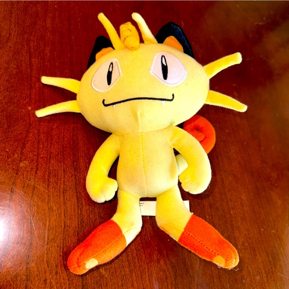 Pokemon Toys Pokemon Meowth Plush Stuffed Toy 220 Toy Factory